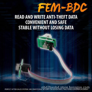 OEM BMW FEM-BDC 95128/95256 Chip Anti-theft Data Reading Adapter 8Pin Adapter Work with VVDI Prog/CG Pro 9S12/Orange5